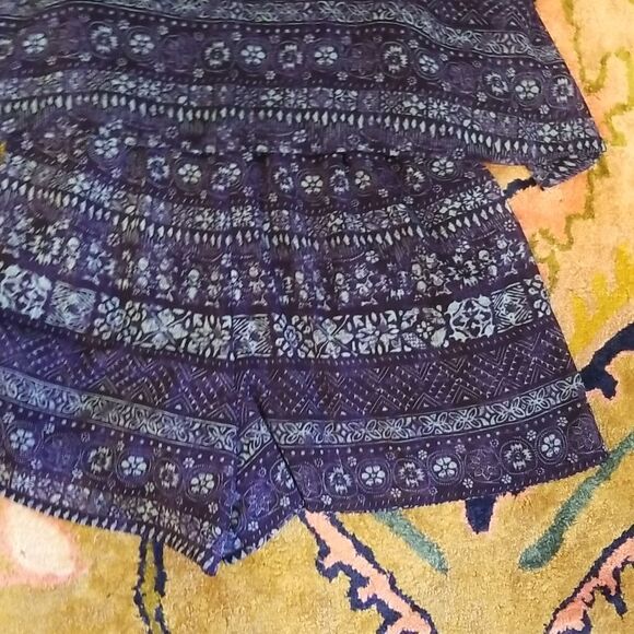 Blue & Green Romper Small - Picture 2 of 6